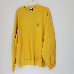 Faconnable Yellow Sweatshirt, Size XXL